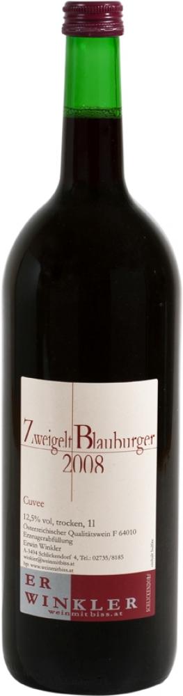 Blauer Zweigelt Cuv�e QW 1Ltr. 2024 , Erwin Winkler
