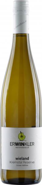 Gr�ner Veltliner Ried Wieland Kremstal Reserve 2016. Erwin Winkler