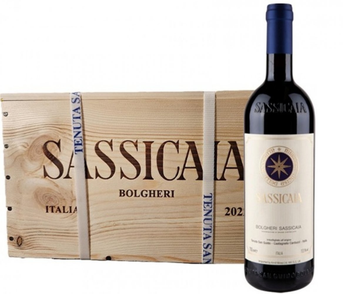 Sassicaia 2023 (6 Fl. in Original-Holzkiste), Tenuta San Guido