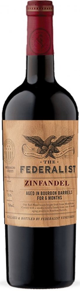 Zinfandel Mendocino - Bourbon Barrel Aged 2020, The Federalist